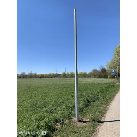 Lichtmast konisch rund LPH 3-10 m, DIN EN 40, Stahl S355 feuerverzinkt