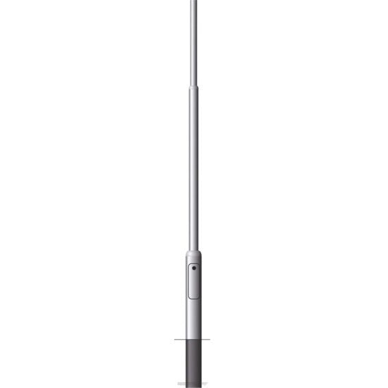 lichtmast zylindrisch-abgesetzt 3m metalogalva