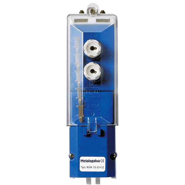 Kabelübergangskasten Z2xE14, IP44, 2x Sicherung - Metalogalva