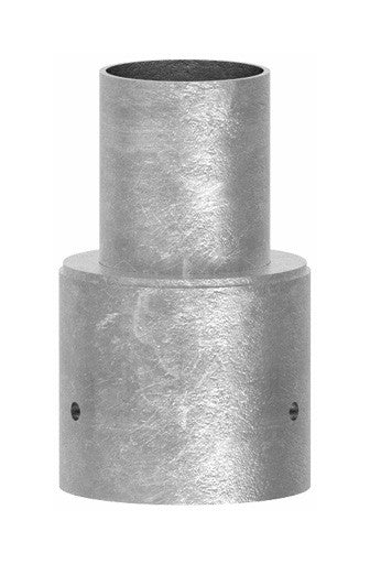 Mast Reduzierstück 76 auf 60 mm │ aufsteckbar │ Länge 200 mm │ Stahl │ feuerverzinkt DIN EN 1461